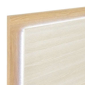 Twin Sterling Bed NATURAL/WHITE