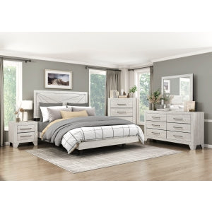 Aspen 5 Drawer Chest DUSTY GREY OAK