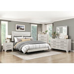 Aspen 5 Drawer Chest DUSTY GREY OAK