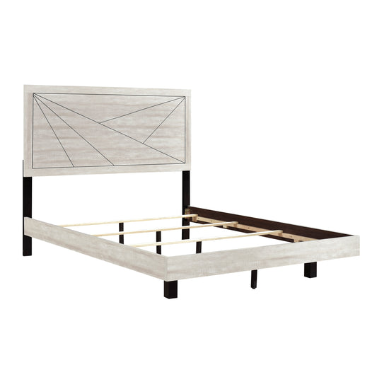 Aspen Queen Bed DUSTY GREY OAK