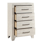 Aspen 5 Drawer Chest DUSTY GREY OAK