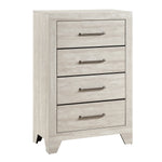 Aspen 5 Drawer Chest DUSTY GREY OAK