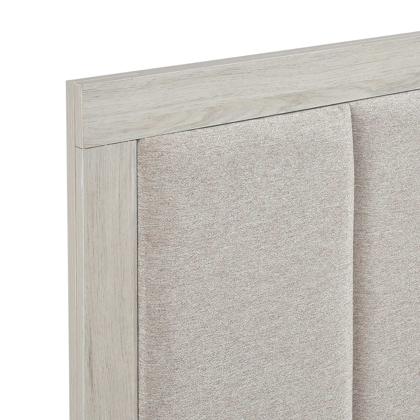 Westport Queen Bed WHITE OAK/GREY