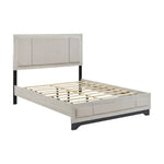 Westport Queen Bed WHITE OAK/GREY