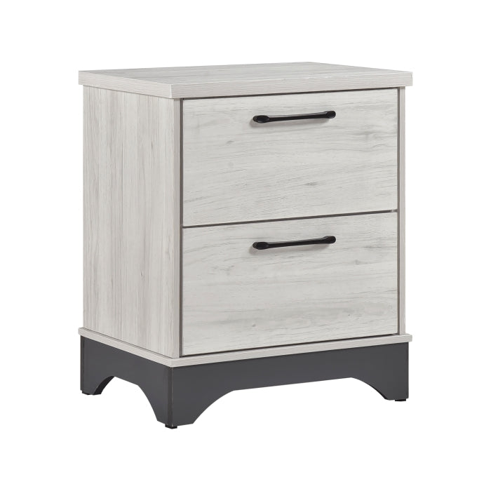 Westport Night Stand WHITE OAK