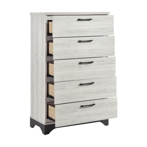 Westport Chest WHITE OAK/GREY