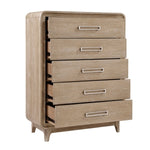 Wilshire 5 Drawer Chest NATURAL