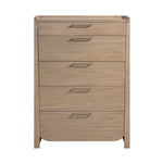 Riley 5 Drawer Chest LITE BROWN