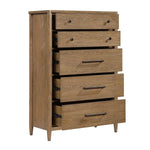 Sonoma 5 Drawer Chest BROWN