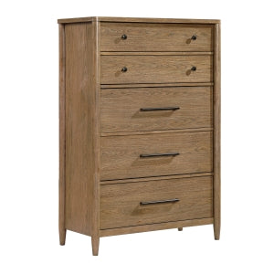 Sonoma 5 Drawer Chest BROWN