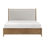 Sonoma Transforming Headboard Queen Platform Bed BROWN