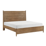 Sonoma Transforming Headboard Queen Platform Bed BROWN