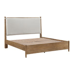 Sonoma Transforming Headboard Queen Platform Bed BROWN