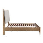 Sonoma Transforming Headboard Queen Platform Bed BROWN