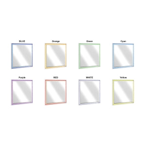 New Collection #2390 Dresser Mirror W/LED- WHITE