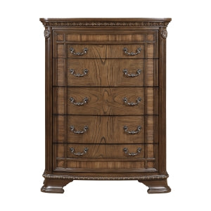Bridgepoint 5 Drawer Chest DARK BROWN