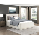 Carmel Queen Platform Bed BEIGE
