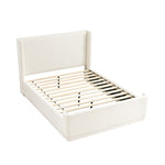 Carmel Queen Platform Bed BEIGE