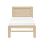 Carter Twin Platform Bed NATURAL