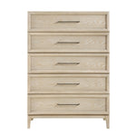 Oakmont 5 Drawer Chest LITE BROWN