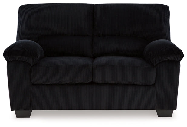 SimpleJoy Loveseat ONYX