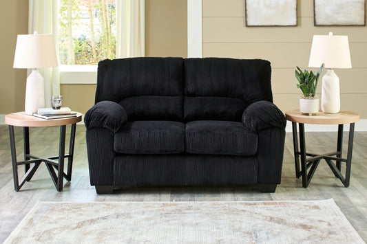 SimpleJoy Loveseat ONYX