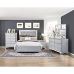 2434SV Dresser Mirrorm SILVER