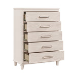 Montrose 5 Drawer Chest WHITE