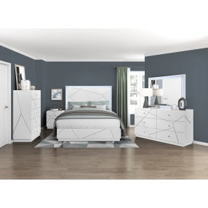 Orlo Dresser Mirror W/LED - WHITE