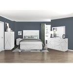 Orlo Dresser Mirror W/LED - WHITE