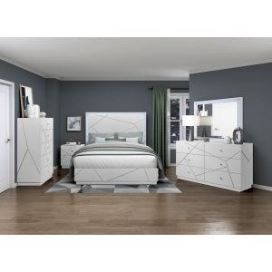 Orlo Dresser Mirror W/LED - WHITE