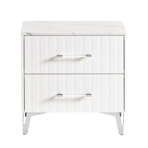Ripple Night Stand WHITE