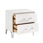 Ripple Night Stand WHITE