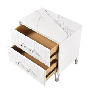 Ripple Night Stand WHITE