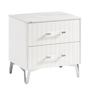 Ripple Night Stand WHITE