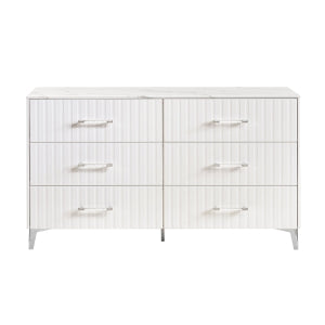 New Collection #2457 Dresser WHITE