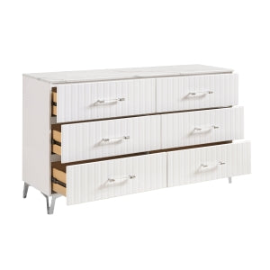 New Collection #2457 Dresser WHITE