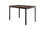 Tempe 5pcs Dinette Set BROWN TOP