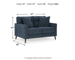 Bixler Loveseat NAVY
