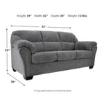 Allmaxx Sofa PEWTER