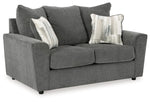 Stairatt Loveseat GRAVEL