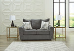 Stairatt Loveseat GRAVEL