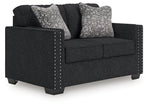 Jasmine Peaks Loveseat COAL