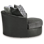 Brixley Pier Oversized Swivel Accent Chair GRAPHITE