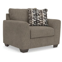 Triston-Peaks Chair and a Half SUEDE