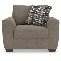 Triston-Peaks Chair and a Half SUEDE