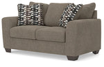 Triston-Peaks Loveseat SUEDE