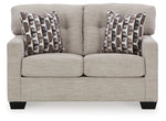 Mahoney Loveseat PEBBLE