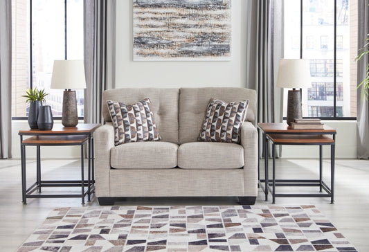 Mahoney Loveseat PEBBLE