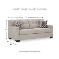 Mahoney Sofa PEBBLE